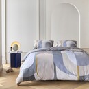 Kardol by Beddinghouse Kardol by Beddinghouse Dekbedovertrek Archi Blauwgrijs 140x200/220 cm