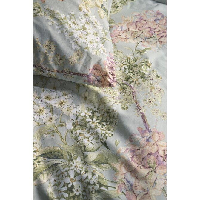 Ariadne at Home Dekbedovertrek Corsage Groen 140x200/220 cm