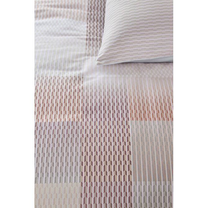 Kardol by Beddinghouse Dekbedovertrek Digital Weave Grey Green 200x200/220 cm