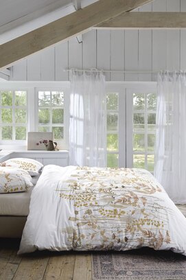 Ariadne at Home Dekbedovertrek Springtime Zand 200x200/220 cm