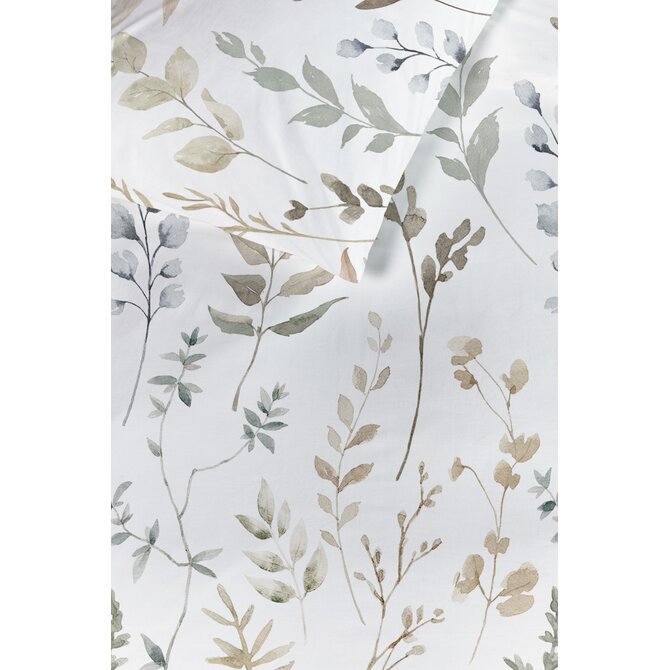 Ariadne at Home Dekbedovertrek Silent Wit 140x200/220 cm