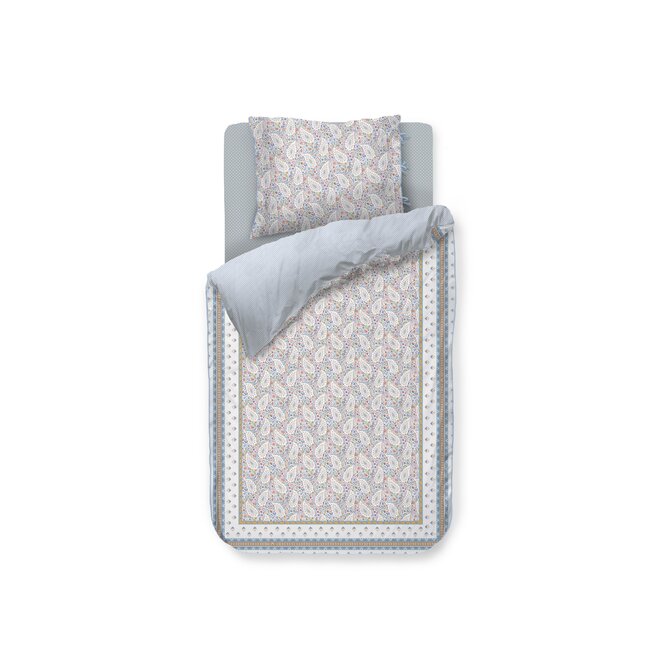 Pip Studio Dekbedovertrek  Kairi Bloom Licht blauw 260x200/220 cm