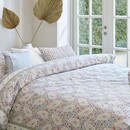 Pip Studio Pip Studio Dekbedovertrek  Kairi Bloom Licht blauw 200x200/220 cm