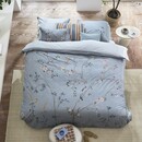 Pip Studio Pip Studio Dekbedovertrek  Bamboo Blossom Licht blauw 240x200/220 cm