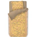 Pip Studio Pip Studio Dekbedovertrek  Bodhi Flower Geel 260x200/220 cm