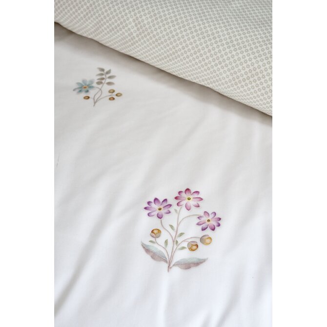 Pip Studio Dekbedovertrek  Mughal Flower Gebroken wit 240x200/220 cm