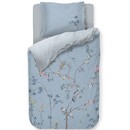 Pip Studio Pip Studio Dekbedovertrek  Bamboo Blossom Licht blauw 140x200/220 cm