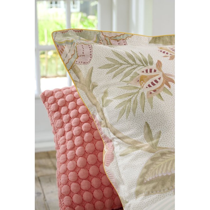 Pip Studio Dekbedovertrek  Bombay Bold Gebroken wit 240x200/220 cm