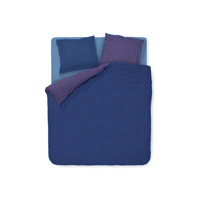 Pip Studio Dekbedovertrek  Alvida Donkerblauw 240x200/220 cm