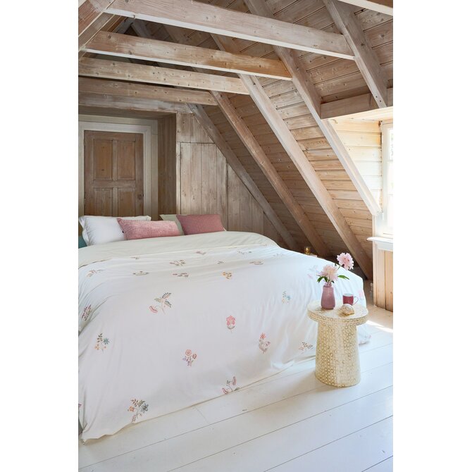 Pip Studio Dekbedovertrek  Mughal Flower Gebroken wit 200x200/220 cm