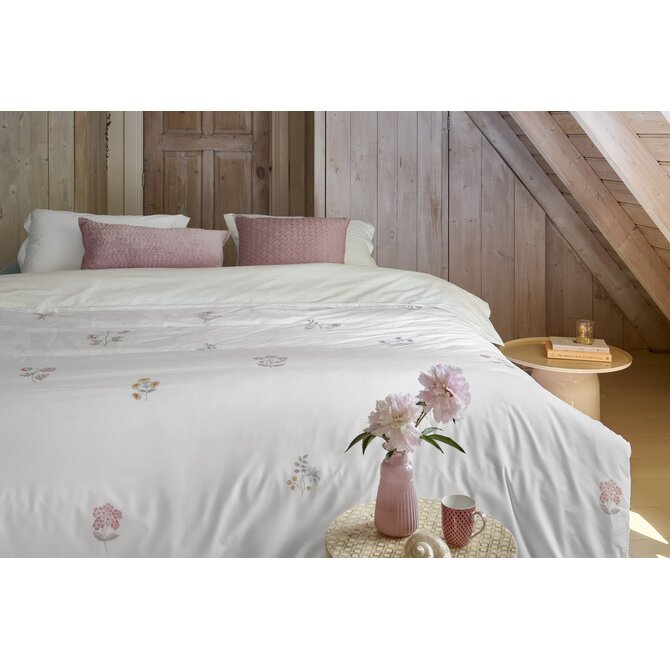 Pip Studio Dekbedovertrek  Mughal Flower Gebroken wit 200x200/220 cm
