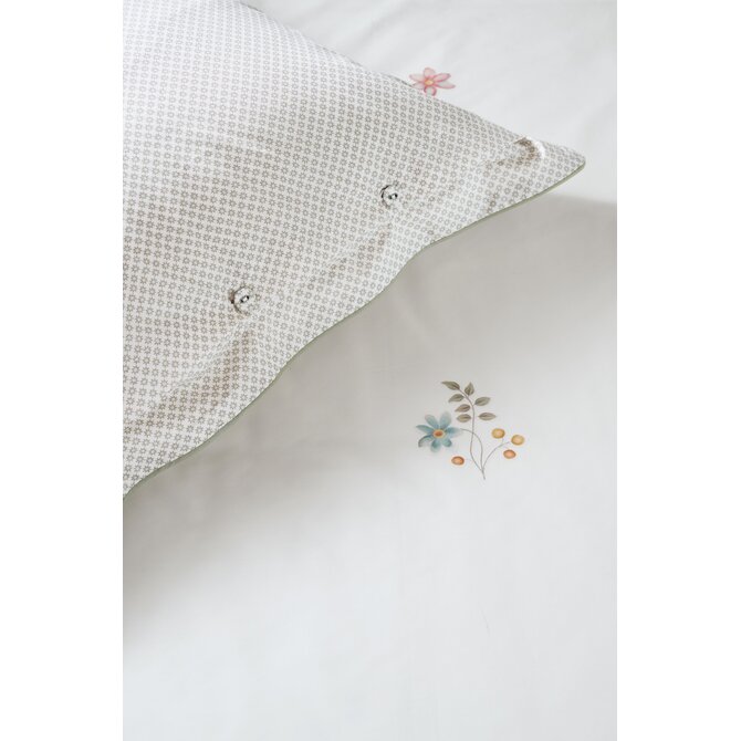 Pip Studio Dekbedovertrek  Mughal Flower Gebroken wit 200x200/220 cm