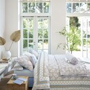 Pip Studio Pip Studio Dekbedovertrek  Kairi Bloom Licht blauw 240x200/220 cm