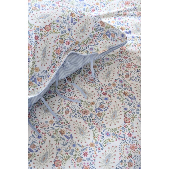 Pip Studio Dekbedovertrek  Kairi Bloom Licht blauw 240x200/220 cm