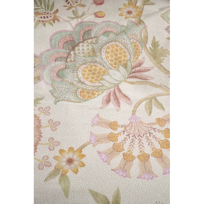 Pip Studio Dekbedovertrek  Bombay Bold Gebroken wit 260x200/220 cm