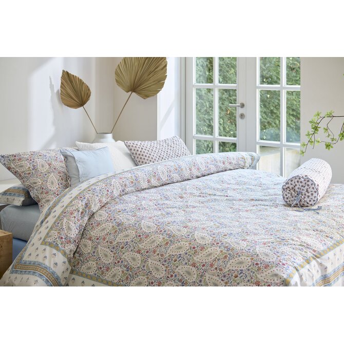 Pip Studio Dekbedovertrek  Kairi Bloom Licht blauw 140x200/220 cm