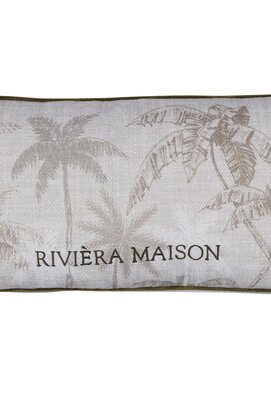 Rivièra Maison Palms Cushion Zand 30x70 cm