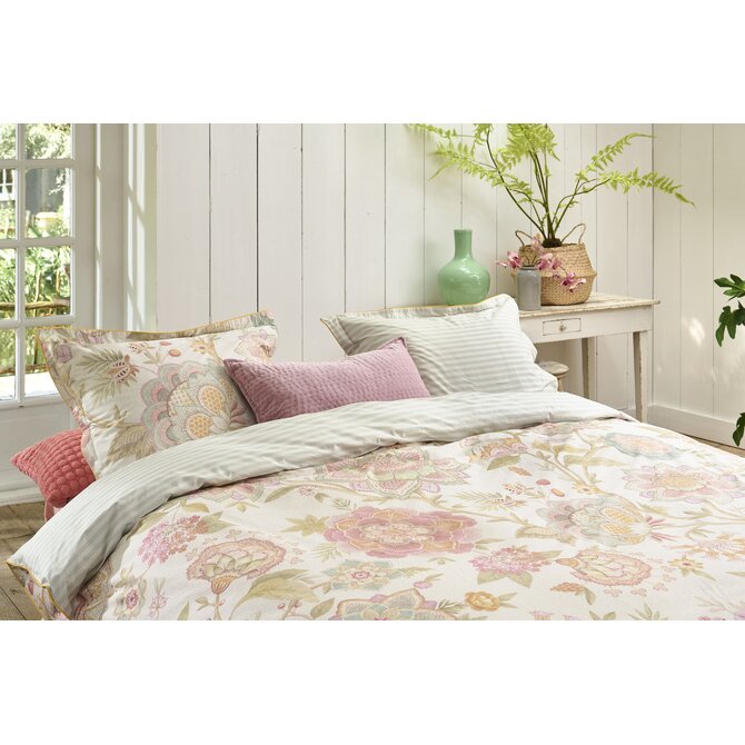 Pip Studio Kussensloop Bombay Bold Gebroken wit 60x70 cm