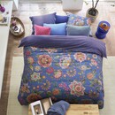 Pip Studio Pip Studio Kussensloop Bombay Bold Donkerblauw 60x70 cm