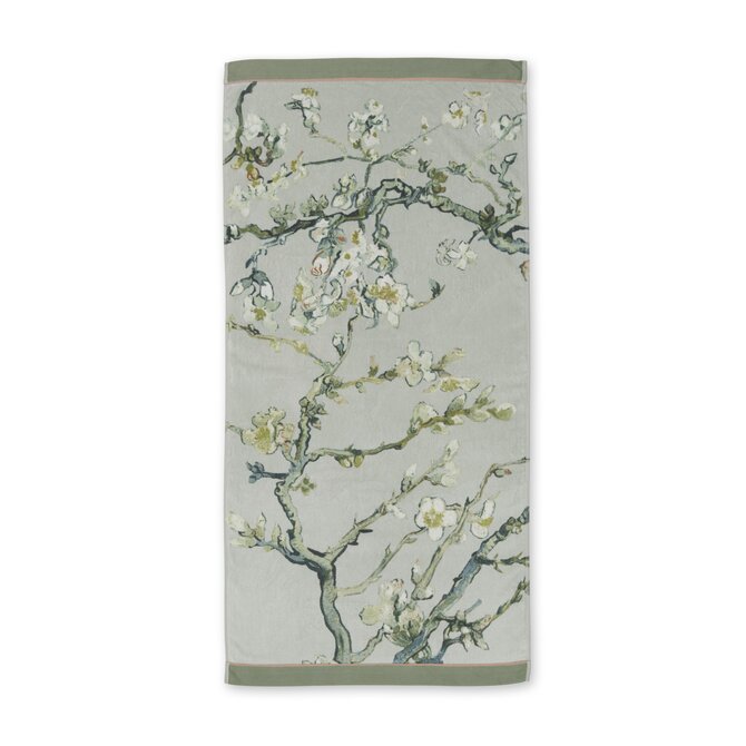 Beddinghouse x Van Gogh Museum Blossom Towel Gastendoekje Groen 30x50 cm