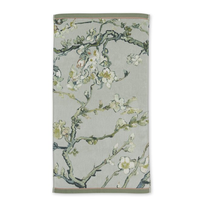 Beddinghouse x Van Gogh Museum Blossom Towel Gastendoekje Groen 30x50 cm