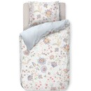 Pip Studio Pip Studio Dekbedovertrek  Mumbai Morning Licht blauw 240x200/220 cm