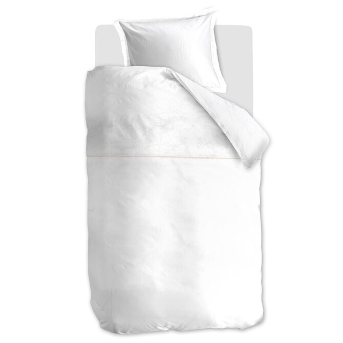 Beddinghouse x Van Gogh Museum Dekbedovertrek Broderie Fleurie Wit 240x200/220 cm