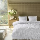 Rivièra Maison Rivièra Maison Dekbedovertrek Ruffle Wit 200x200/220 cm