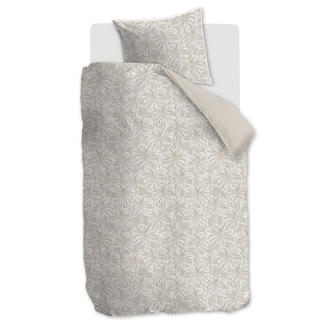 Rivièra Maison Dekbedovertrek Palm Paradise Zand 240x200/220 cm