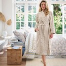 Pip Studio Pip Studio Jasmin Jacquard Badjas Zand XL