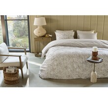 Rivièra Maison Dekbedovertrek Palm Paradise Zand 140x200/220 cm