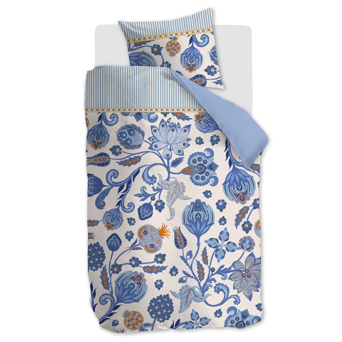 Oilily Dekbedovertrek Taya Blauw 140x200/220 cm