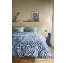 Oilily Dekbedovertrek Linzi Blauw 240x200/220 cm