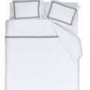 Rivièra Maison Rivièra Maison Dekbedovertrek Leandro Marineblauw 260x200/220 cm