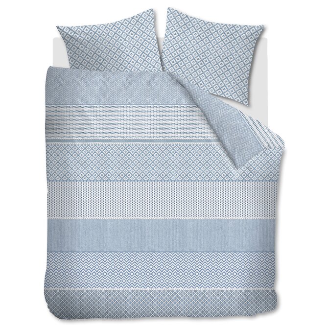 Rivièra Maison Dekbedovertrek Francesco Blauw 140x200/220 cm