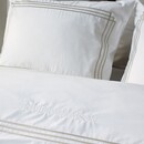 Rivièra Maison Rivièra Maison Dekbedovertrek Leandro Zand 240x200/220 cm