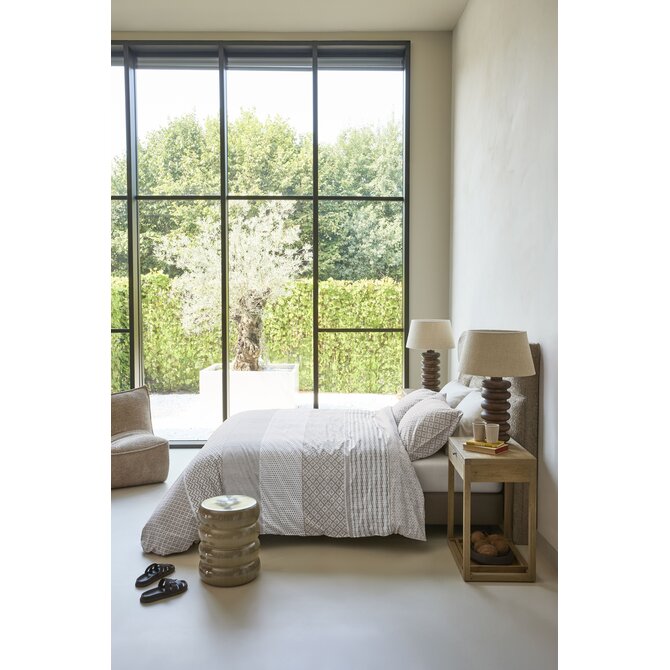 Rivièra Maison Dekbedovertrek Francesco Zand 200x200/220 cm