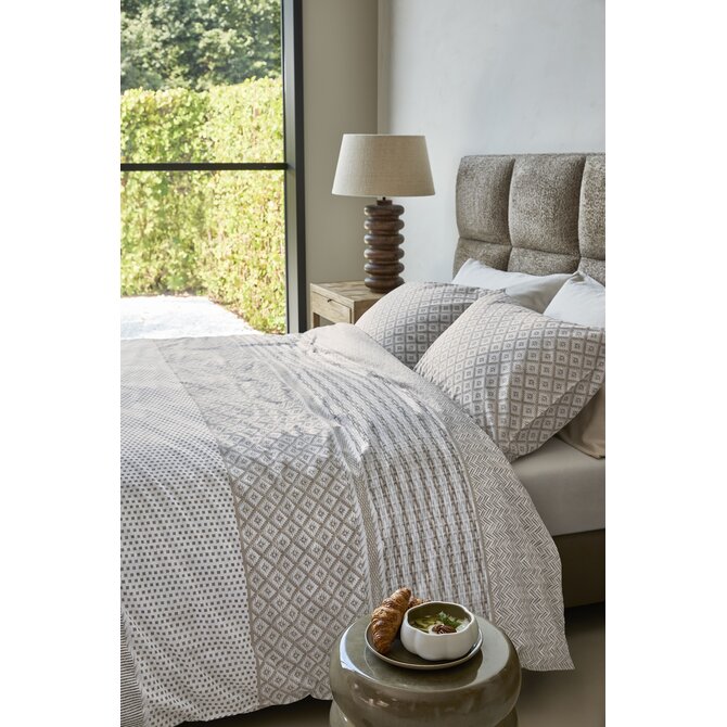 Rivièra Maison Dekbedovertrek Francesco Zand 200x200/220 cm