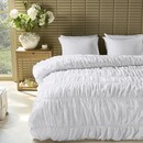 Rivièra Maison Rivièra Maison Dekbedovertrek Ruffle Wit 240x200/220 cm