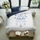 Rivièra Maison Rivièra Maison Dekbedovertrek Sail Away Blauw 200x200/220 cm