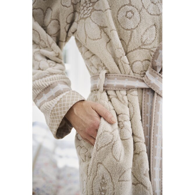 Pip Studio Jasmin Jacquard Badjas Zand M