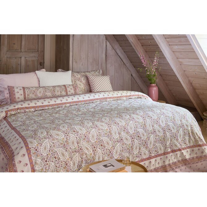 Pip Studio Kussensloop Kairi Bloom Licht roze 60x70 cm