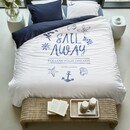 Rivièra Maison Rivièra Maison Dekbedovertrek Sail Away Blauw 260x200/220 cm