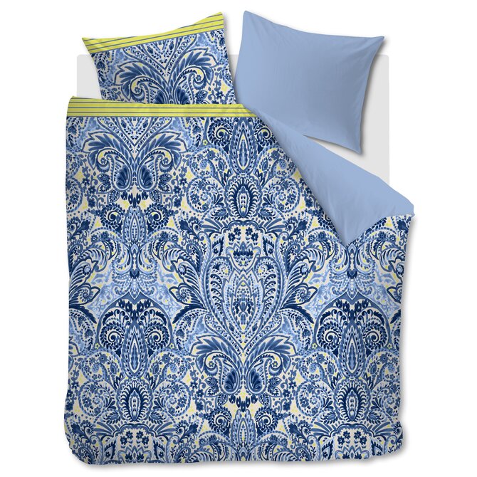 Oilily Dekbedovertrek Linzi Blauw 200x200/220 cm