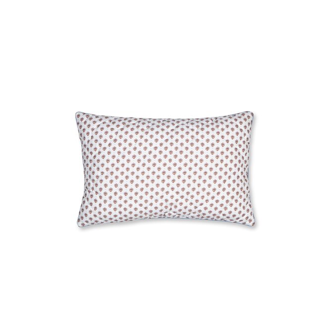 Pip Studio Kairi Bloom Quilted Cushion Licht blauw 45x70 cm