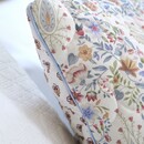 Pip Studio Pip Studio Kairi Bloom Quilted Cushion Licht blauw 45x70 cm