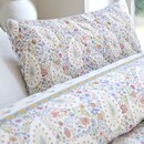 Pip Studio Pip Studio Kairi Bloom Quilted Cushion Licht blauw 45x70 cm