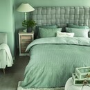 Rivièra Maison Rivièra Maison Dekbedovertrek Bambu Groen 140x200/220 cm