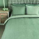 Rivièra Maison Rivièra Maison Dekbedovertrek Bambu Groen 140x200/220 cm