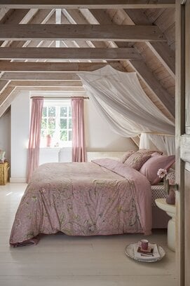 Pip Studio Dekbedovertrek  Mumbai Morning Roze 240x200/220 cm